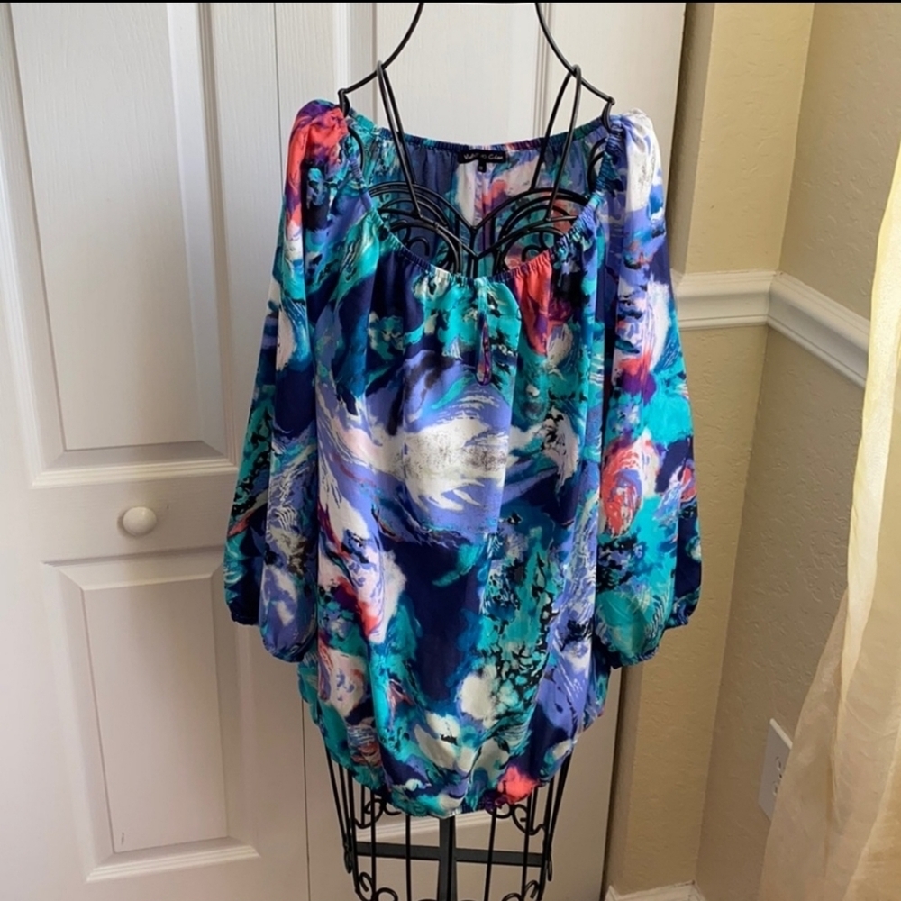 Violet & Claire top size 1X